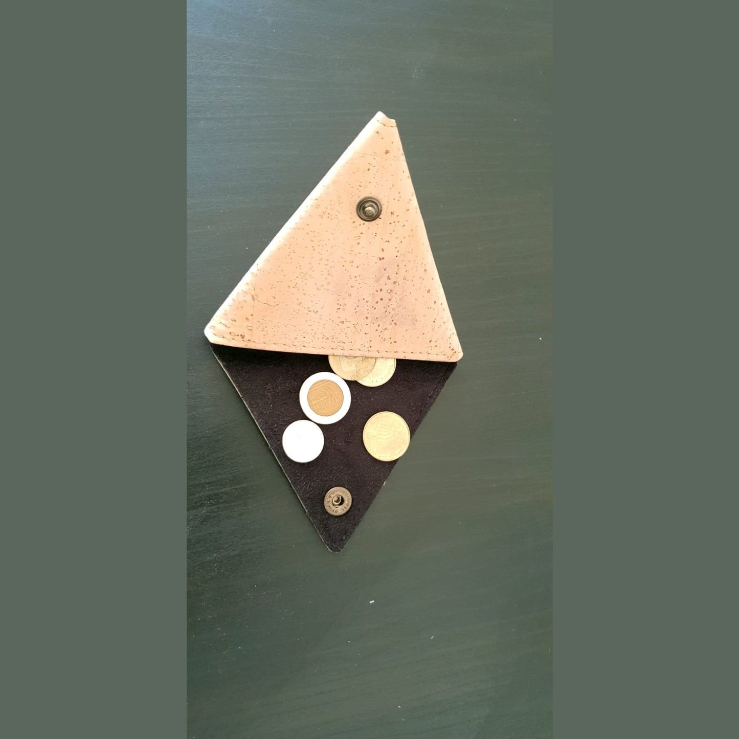 Cork Fabric Coin Purse