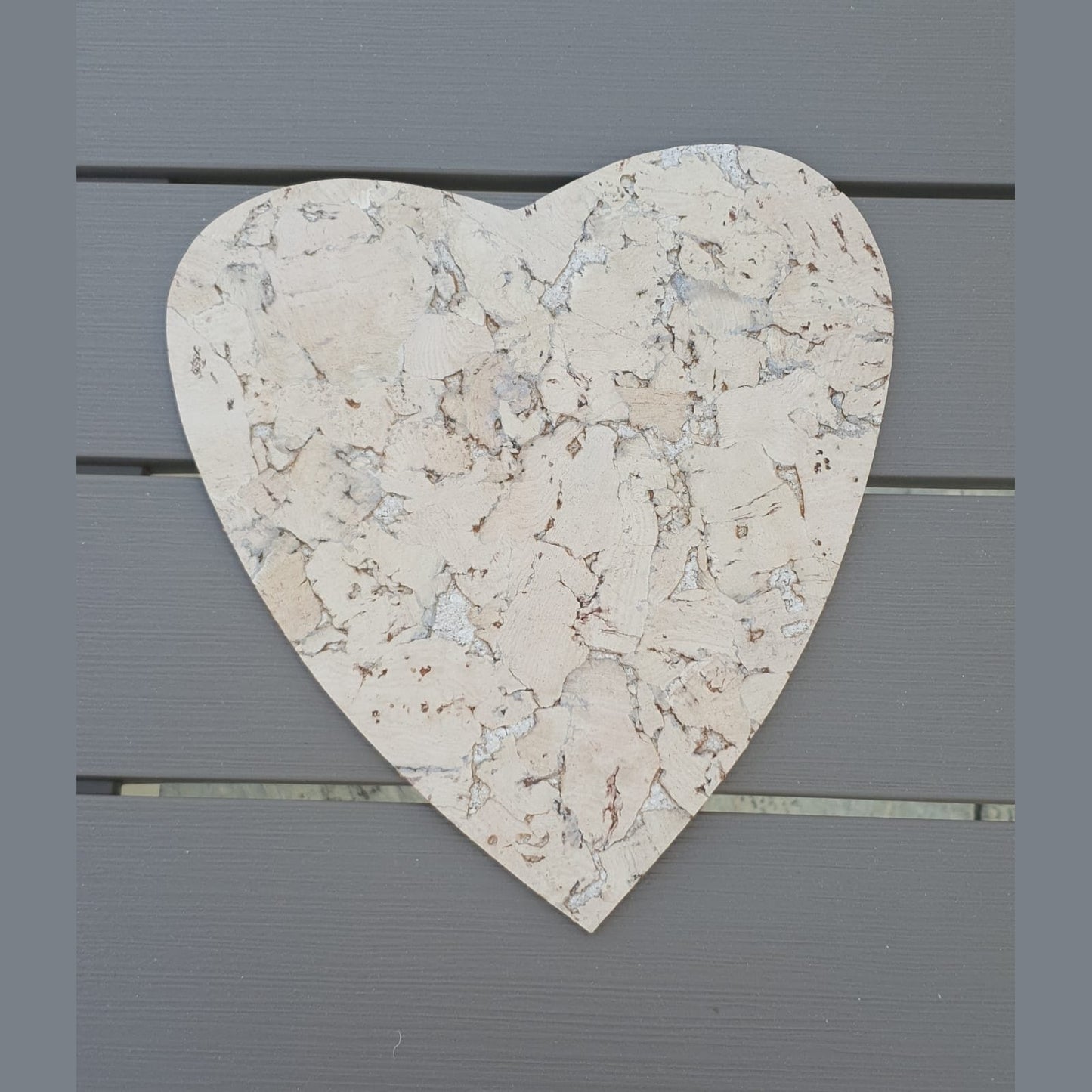 Decorative Cork Heart Trivet -9*10"