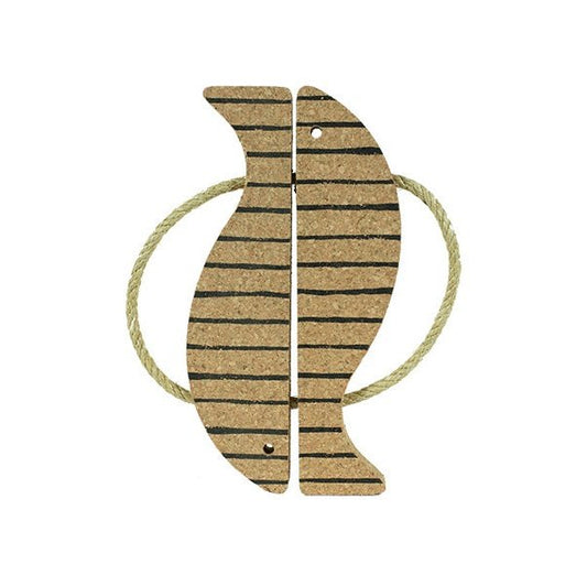 Double Grilled Fish Trivet - Upside Down