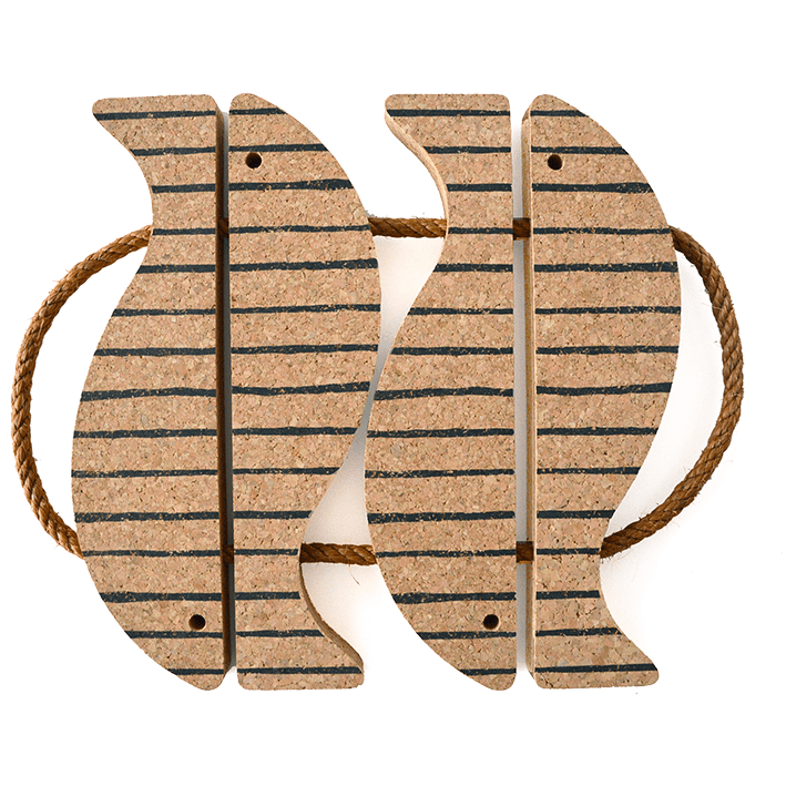 Four Grilled Fish Trivet